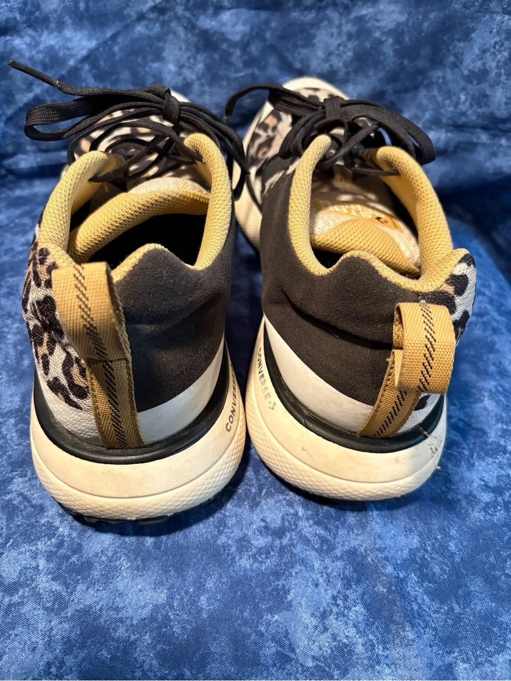 Converse Star Series Low Sneaker Leopard Print Men’s Size 9.5 Tennis Shoes